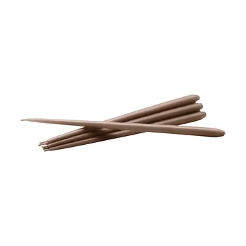 STOFF Nagel velas antigas Ester & Erik 6 unidades - Castanho soft  - STOFF Nagel