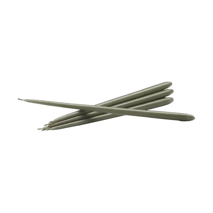 STOFF Nagel velas antigas Ester & Erik 6 unidades - Dusty green - STOFF Nagel