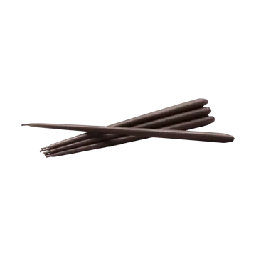 STOFF Nagel velas antigas Ester & Erik 6 unidades - Espresso - STOFF Nagel