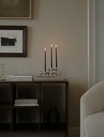 STOFF Nagel velas antigas Ester & Erik 6 unidades - Espresso - STOFF Nagel