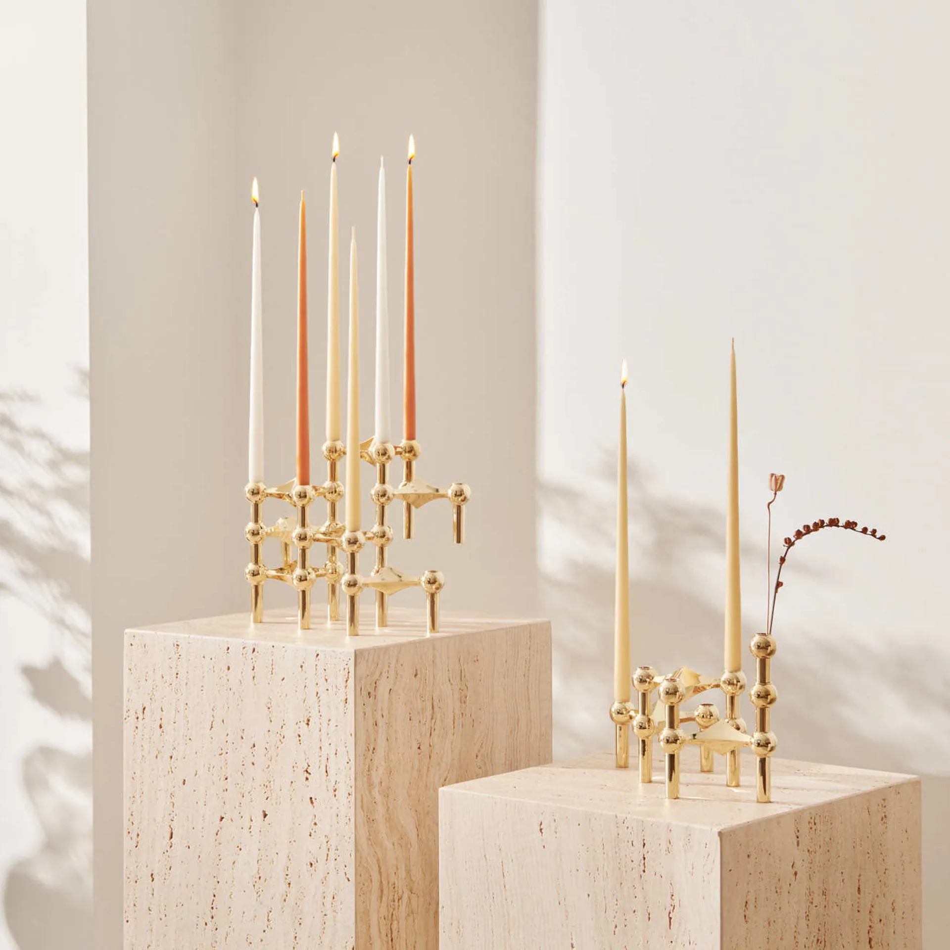 STOFF Nagel velas antigas Ester & Erik 6 unidades, Ginger STOFF Nagel