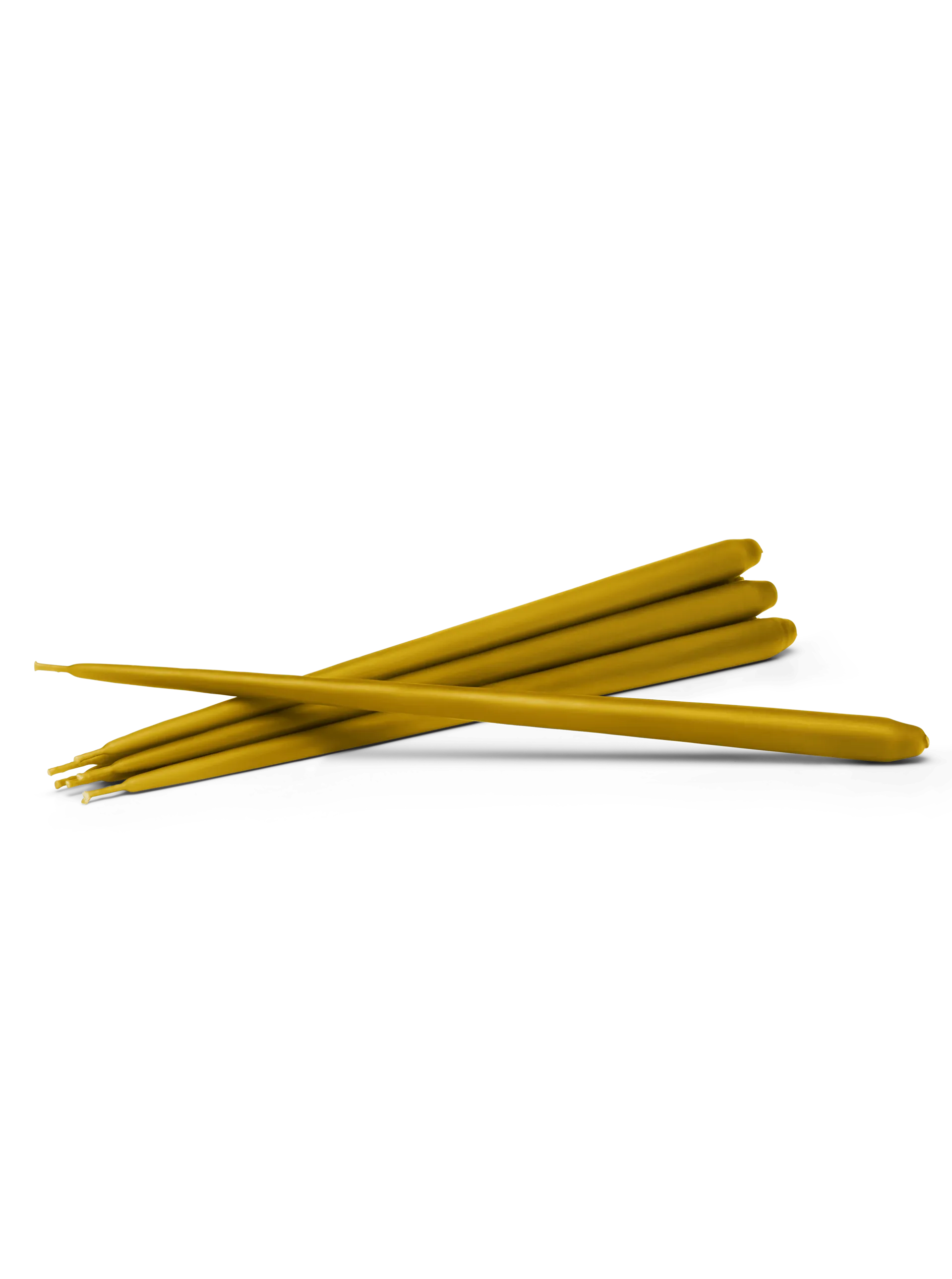 STOFF Nagel velas antigas Ester & Erik 6 unidades, Mustard STOFF Nagel
