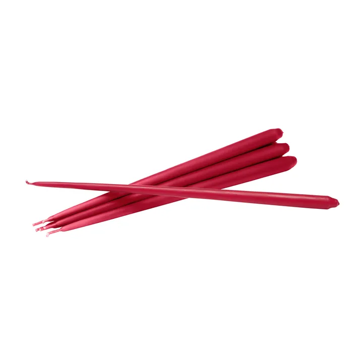 STOFF Nagel velas antigas Ester & Erik 6 unidades - Vermelho - STOFF Nagel