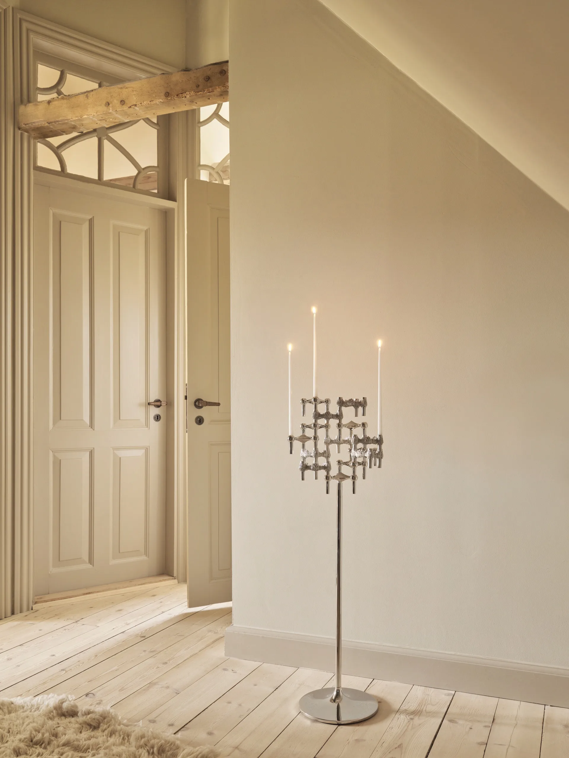 Suporte de chão STOFF Nagel 70 cm, Cromado STOFF Nagel
