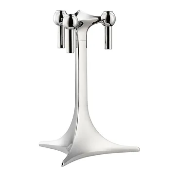 Suporte de velas STOFF Nagel - Cromado - STOFF Nagel
