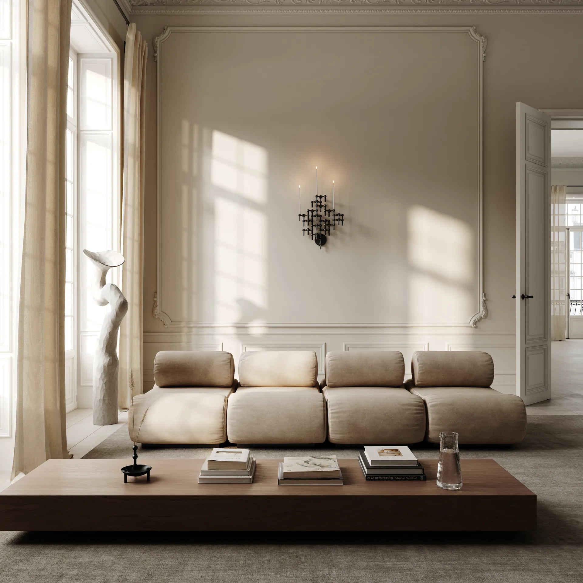 Vaso STOFF Nagel, Preto STOFF Nagel