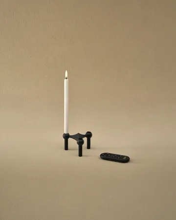 Vela STOFF Nagel LED da Uyuni Lighting, 2 un. - branco - STOFF Nagel