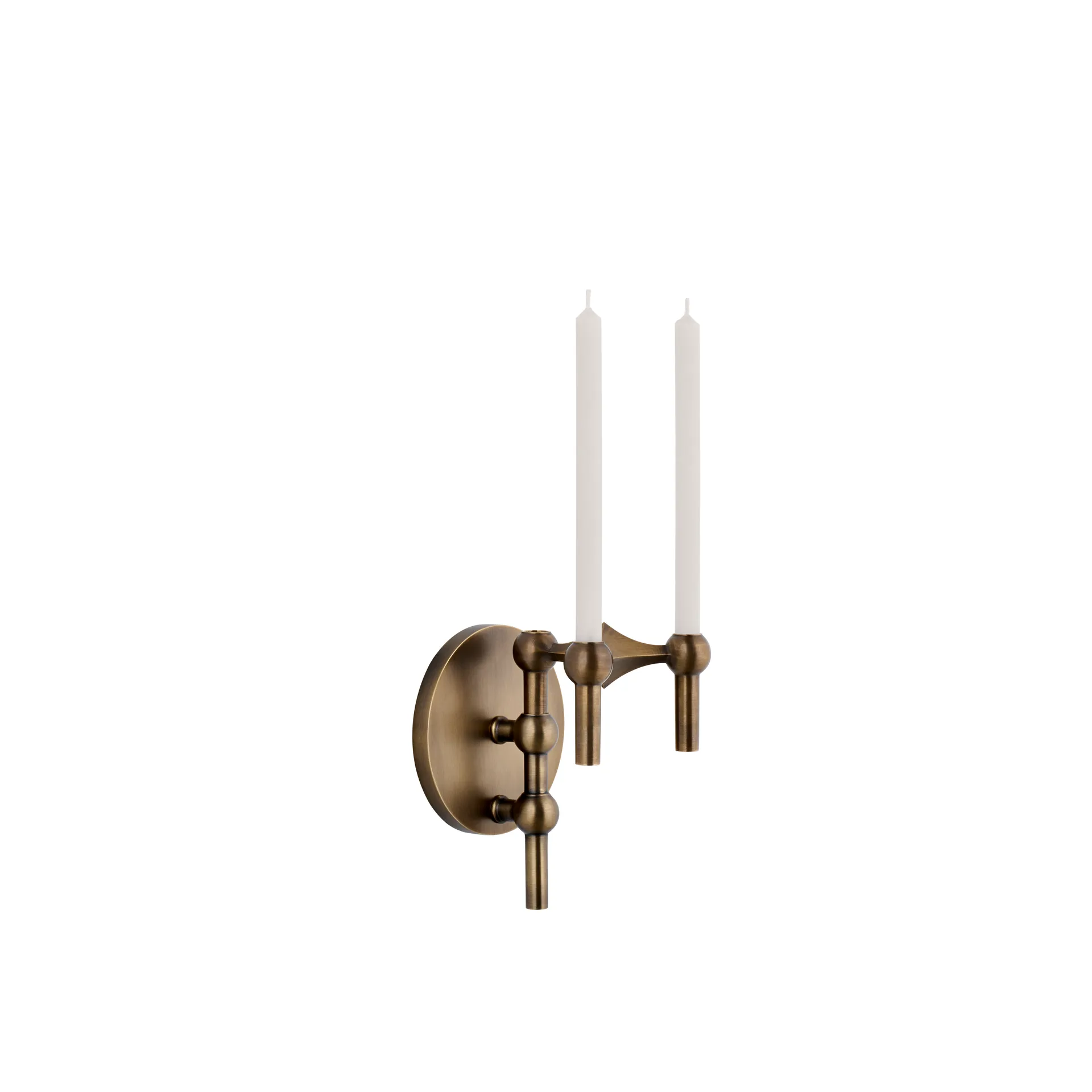 STOFF Nagel castiçal de parede , Bronzed brass STOFF