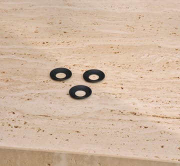 STOFF Nagel protetor de vela 3 unidades - Preto - STOFF