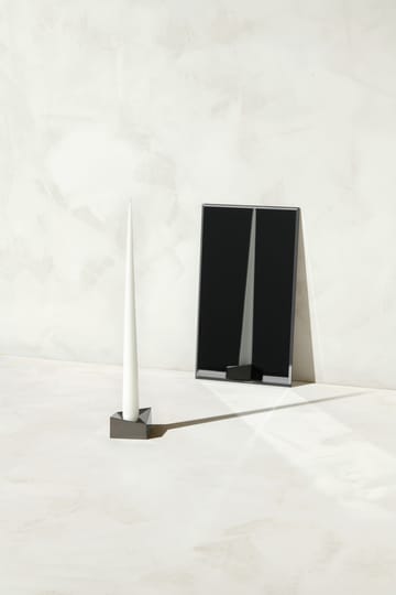 STOFF Nagel reflect castiçal grande 3,2 cm - Cromo preto  - STOFF