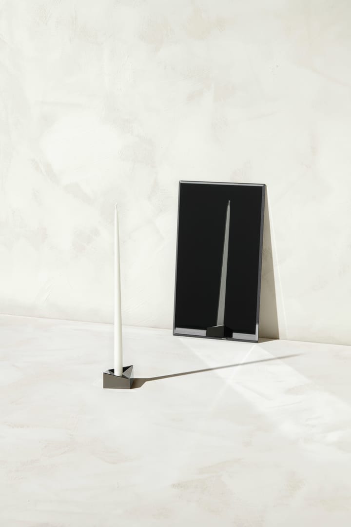 STOFF Nagel reflect castiçal pequeno 2,7 cm, Cromo preto  STOFF
