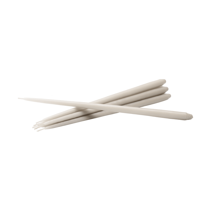 STOFF velas antigas Ester & Erik 6 unidades  - areia - STOFF