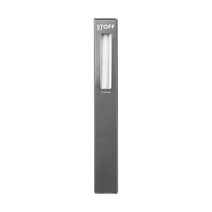 STOFF velas antigas Ester & Erik 6 unidades , Branco STOFF