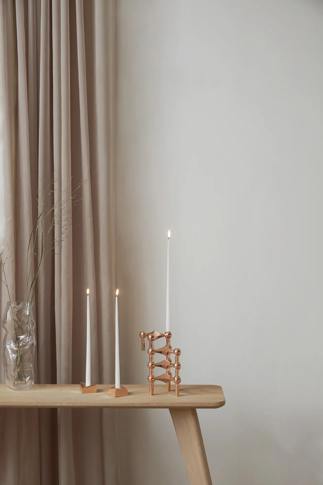 STOFF velas antigas Ester & Erik 6 unidades , Branco STOFF