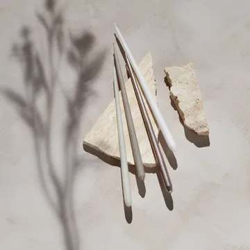 STOFF velas antigas Ester & Erik 6 unidades  - Champagne - STOFF