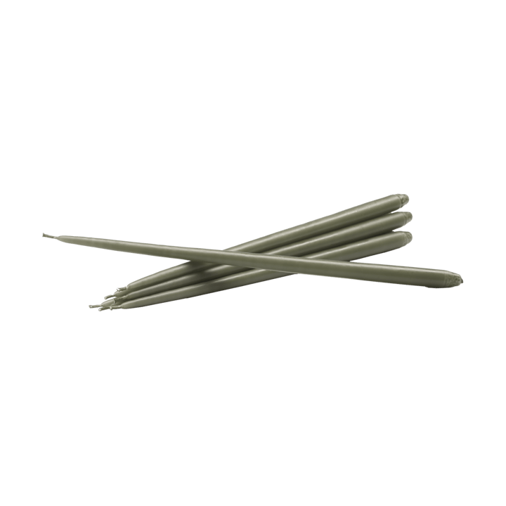 STOFF velas antigas Ester & Erik 6 unidades  - Dusty green - STOFF