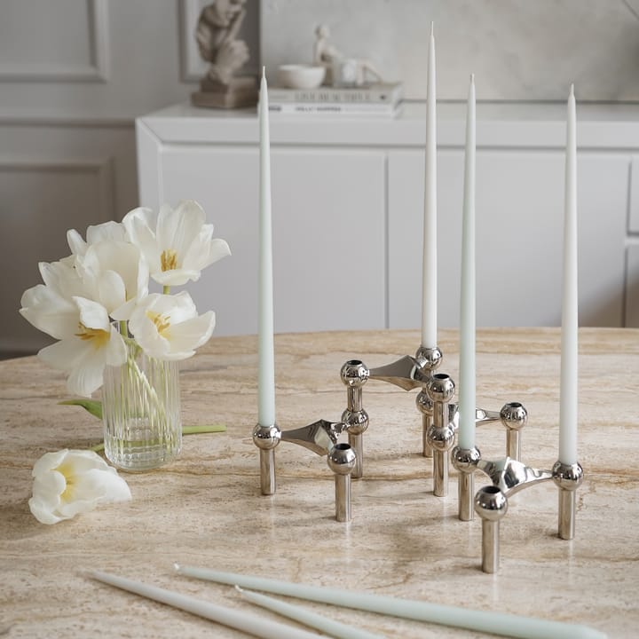 STOFF velas antigas Ester & Erik 6 unidades , Dusty mint STOFF