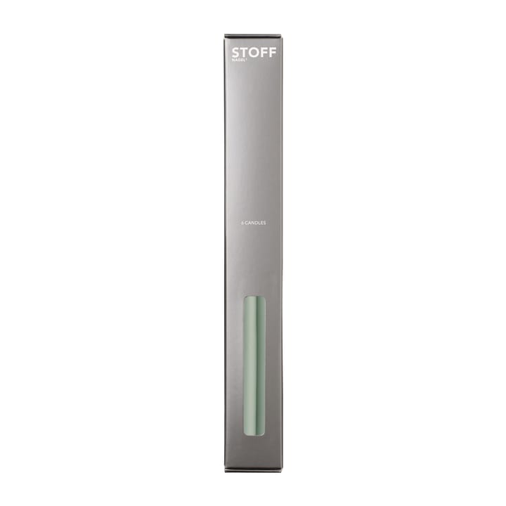 STOFF velas antigas Ester & Erik 6 unidades , Dusty mint STOFF