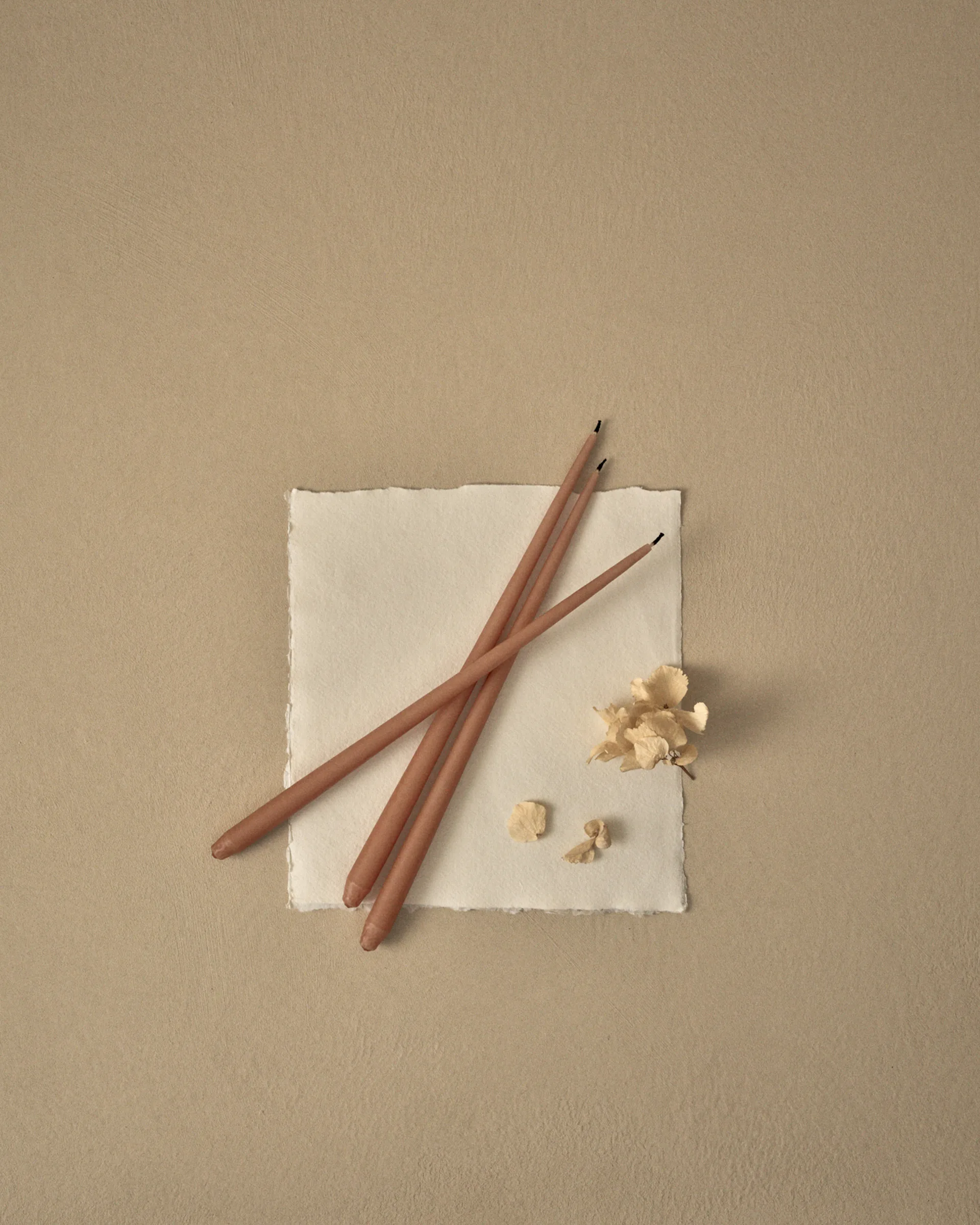 STOFF velas antigas Ester & Erik 6 unidades , dusty rose STOFF