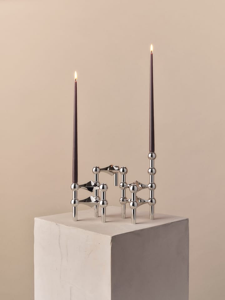 STOFF velas antigas Ester & Erik 6 unidades , Espresso STOFF