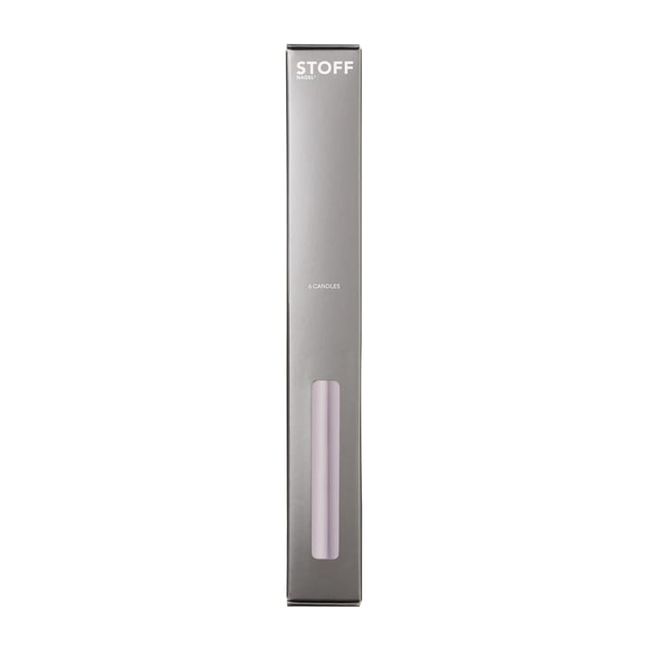 STOFF velas antigas Ester & Erik 6 unidades , Light lavender STOFF
