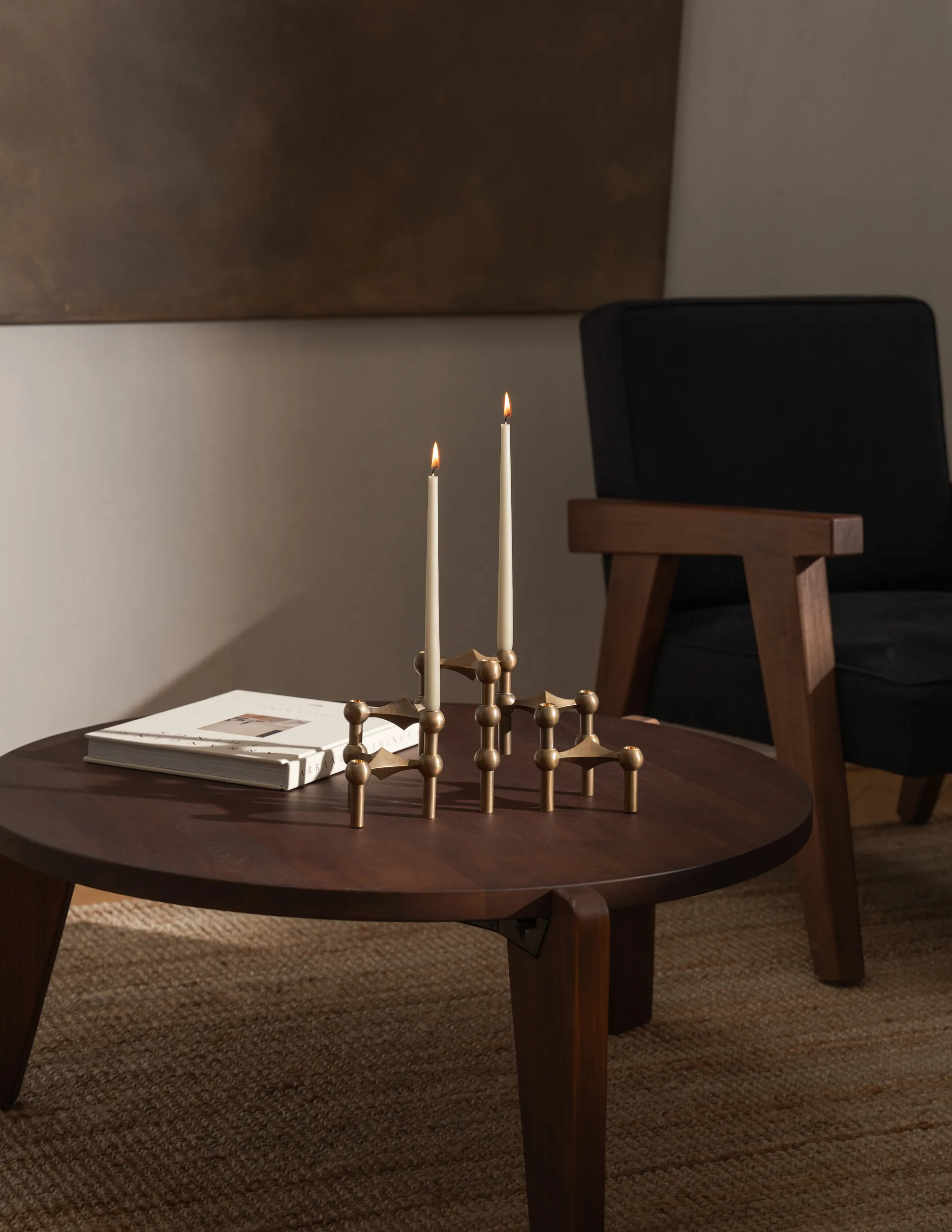 STOFF velas antigas Ester & Erik 6 unidades , Off-white STOFF