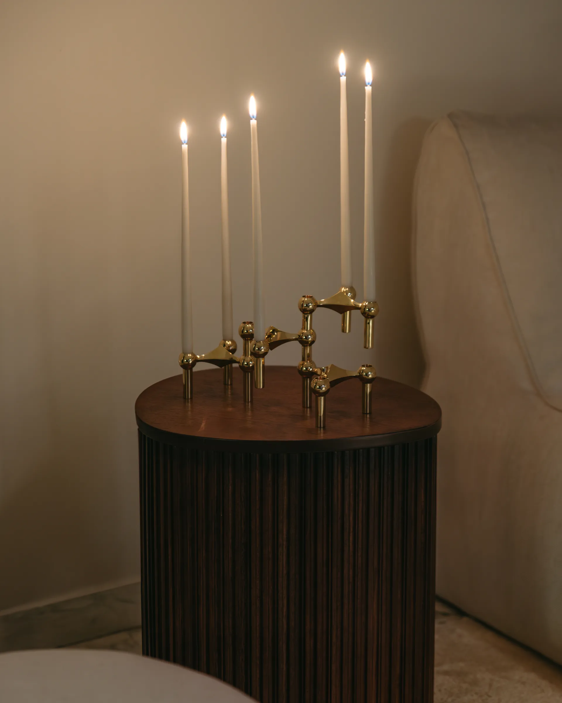 STOFF velas antigas Ester & Erik 6 unidades , Off-white STOFF