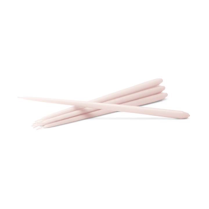 STOFF velas antigas Ester & Erik 6 unidades  - Rosa suave - STOFF