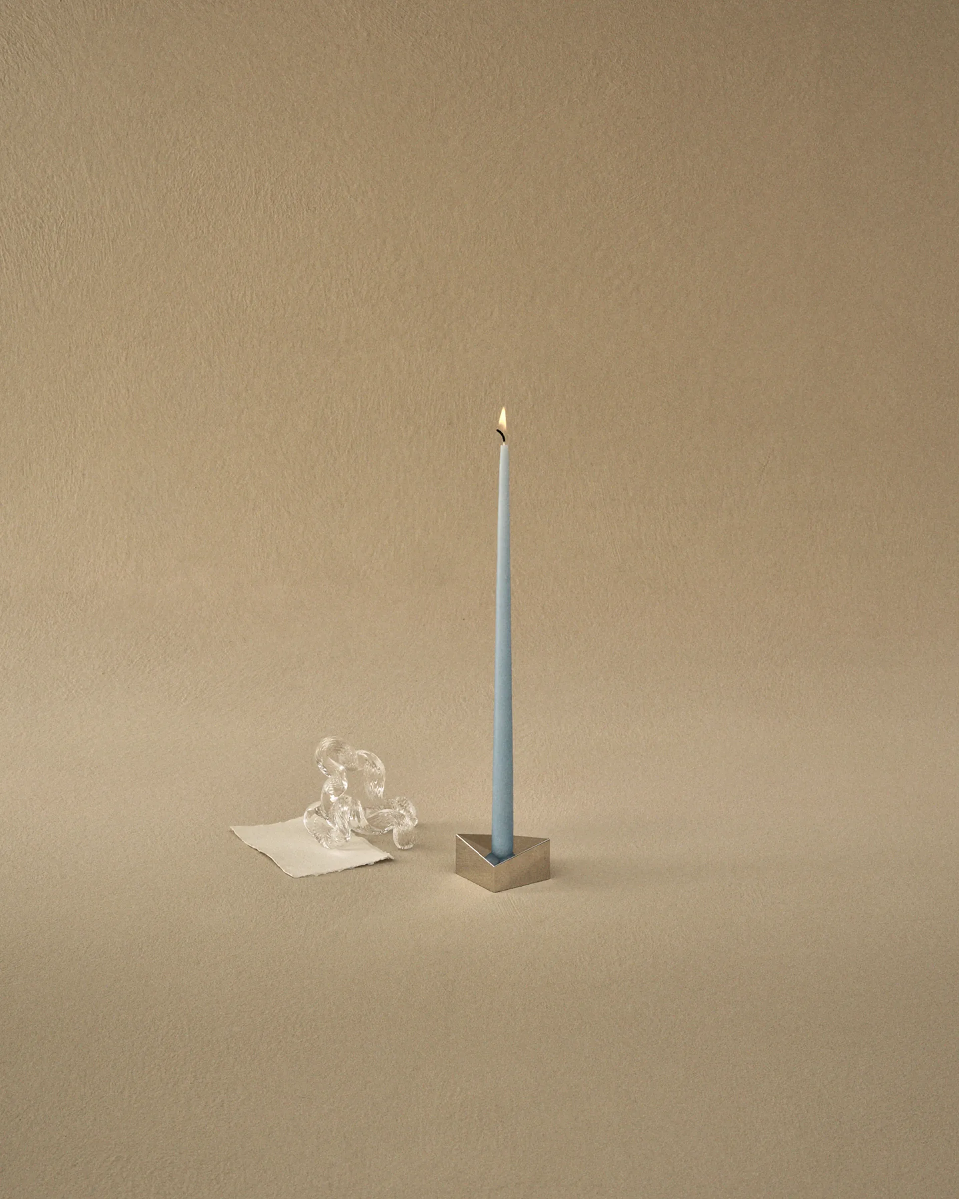 STOFF velas antigas Ester & Erik 6 unidades , Sky blue STOFF