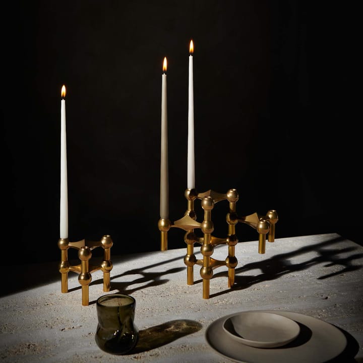 STOFF velas antigas Ester & Erik 6 unidades , Taupe STOFF