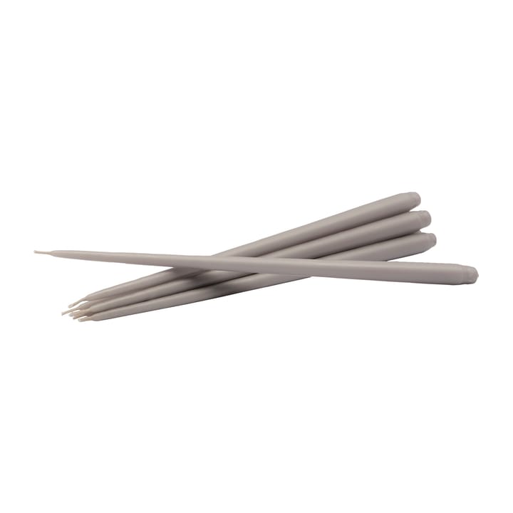 STOFF velas antigas Ester & Erik 6 unidades  - Warm grey - STOFF
