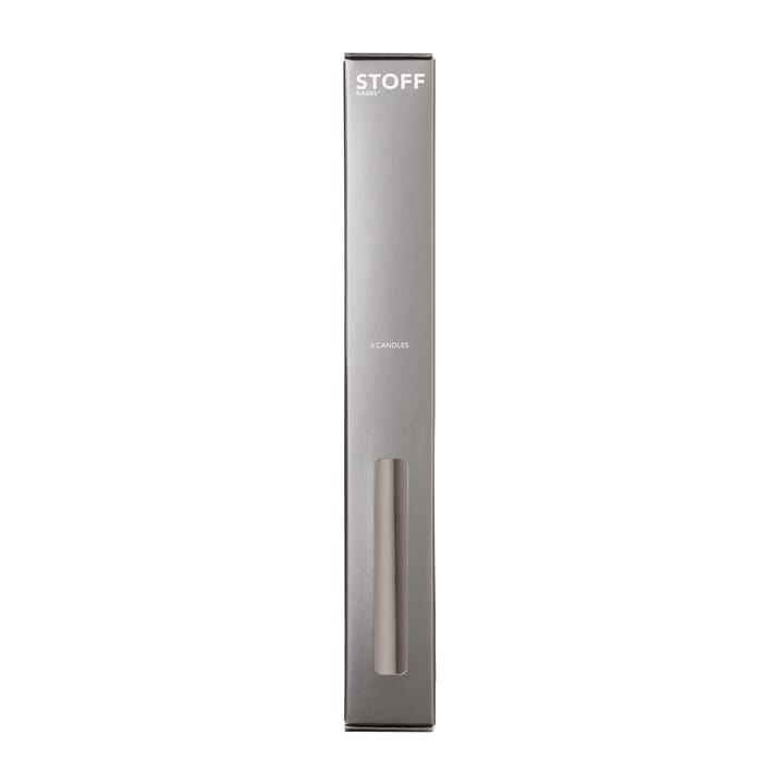 STOFF velas antigas Ester & Erik 6 unidades , Warm grey STOFF