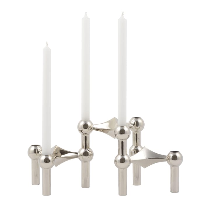 Suporte de velas Nagel - Cromado - STOFF