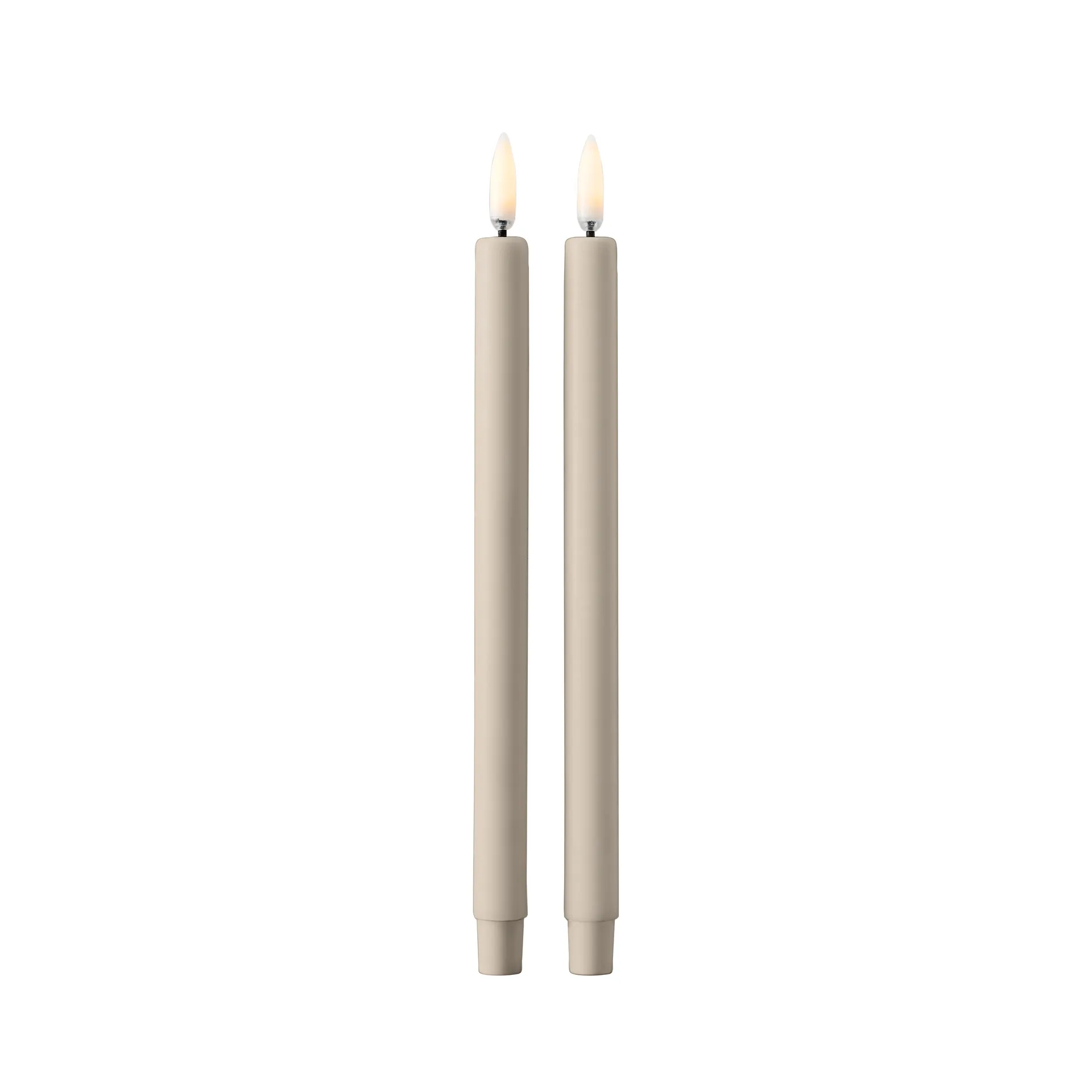 Vela STOFF LED da Uyuni Lighting, 2 un., Sand STOFF