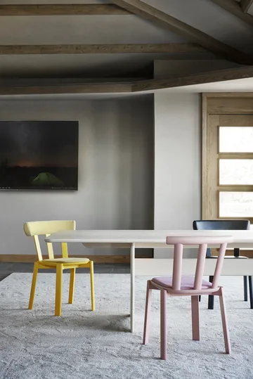 Alt mesa 320x110 cm bétula - Verniz fosco claro - Stolab