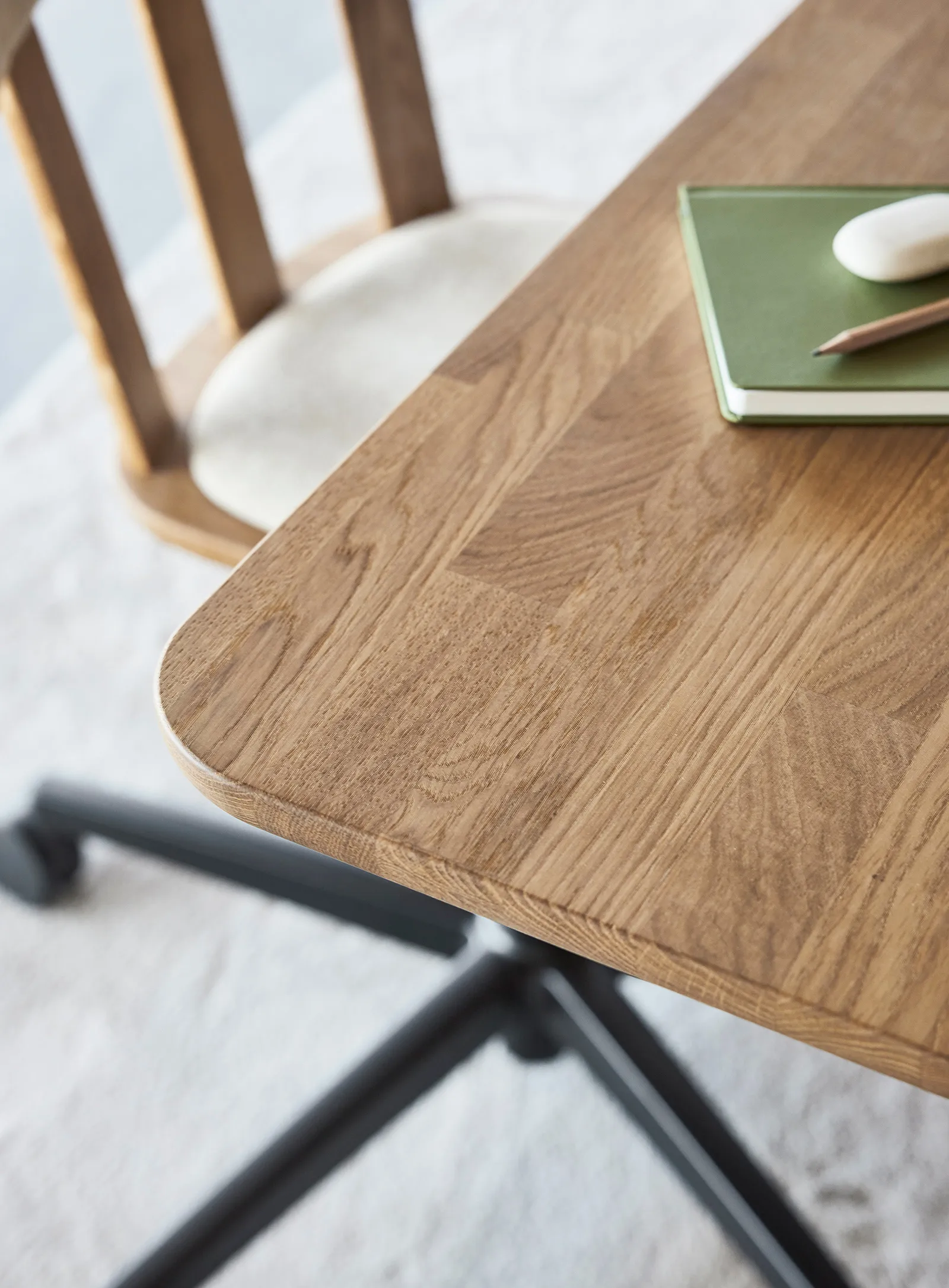 Alt mesa 90x245 cm carvalho, Óleo natural Stolab