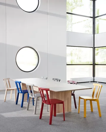 Alt mesa 90x320 cm bétula - Verniz fosco claro - Stolab