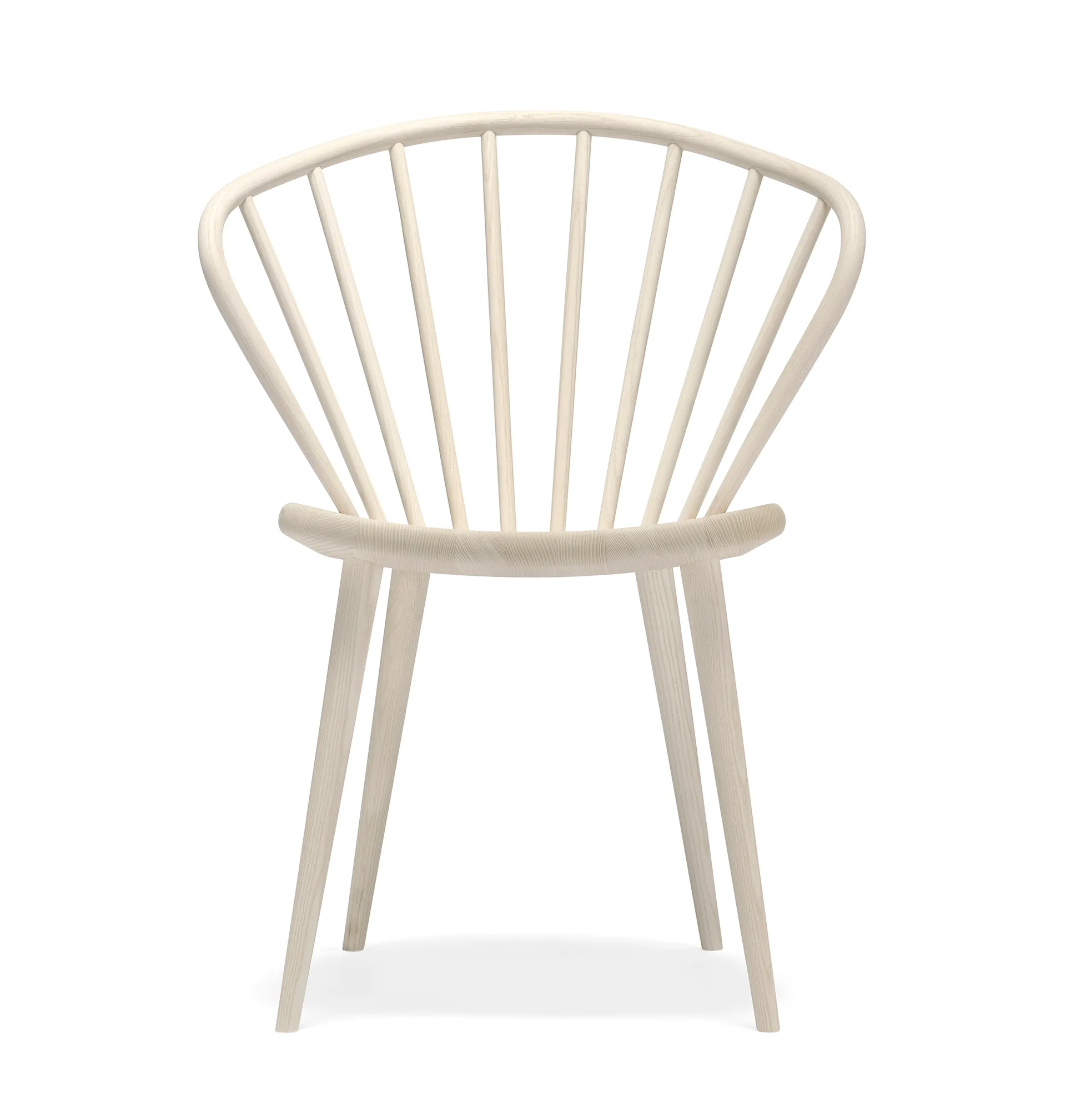 Cadeira Miss Holly, verniz branco cinza Stolab