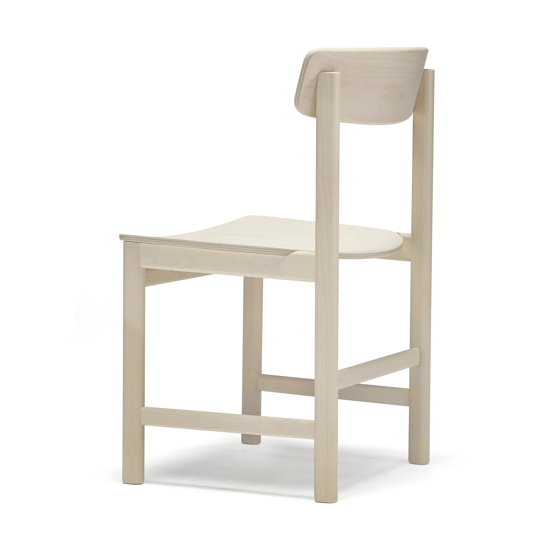 Cadeira Pal, Bétula claro com verniz mate Stolab