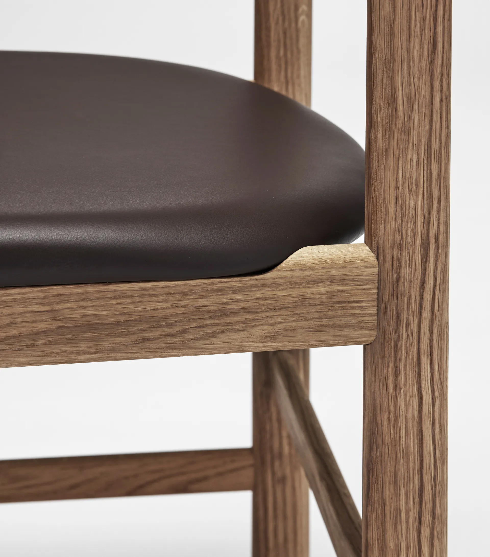 Cadeira Pal, Carvalho natural óleo-Elmosoft 93129 Stolab