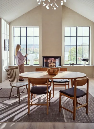 Cadeira Pal - Carvalho natural óleo-Elmosoft 93129 - Stolab