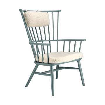 Cadeirão Henriette com almofada e almofada de pescoço Névoa-Moonlight - undefined - Stolab