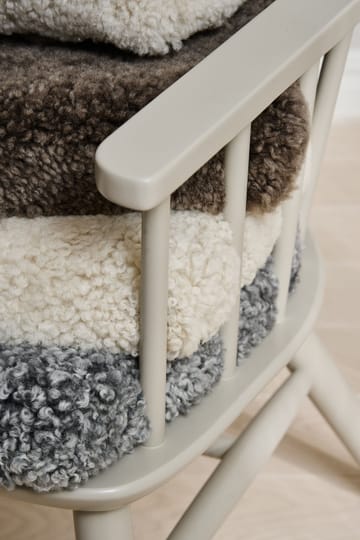 Cadeirão Henriette com almofada e almofada de pescoço Óleo branco-Sahara - undefined - Stolab