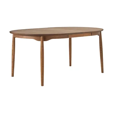 Mesa de jantar Carl Ø115 cm divided - Chocolat brown óleo Edição Especial (carvalho), Ø115 cm - Stolab