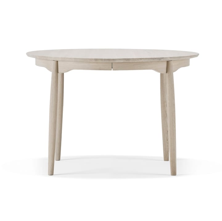 Mesa de jantar Carl Ø115 cm divided - Verniz mate claro de carvalho  - Stolab