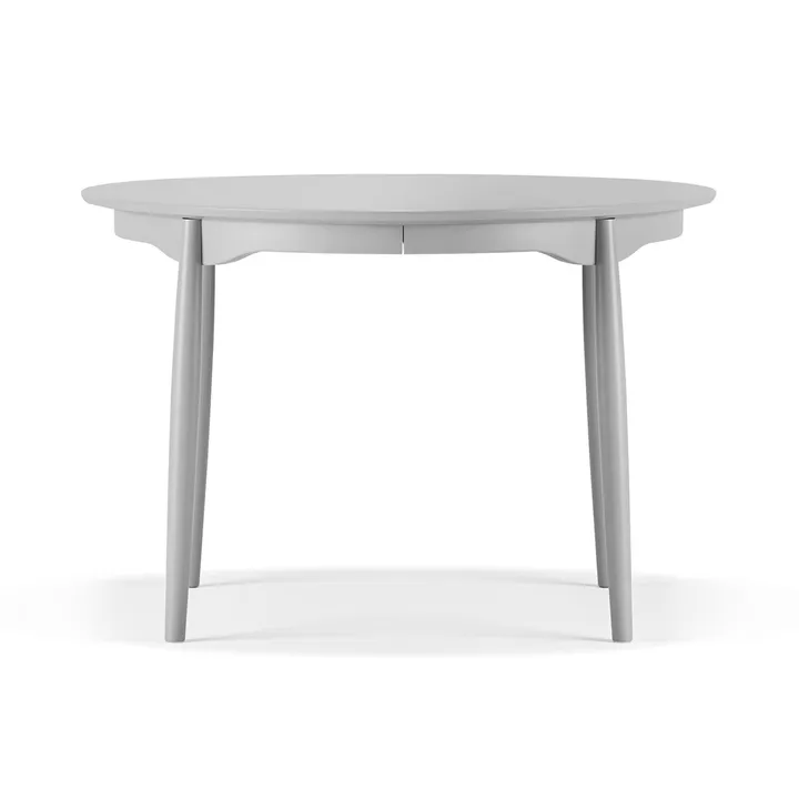 Mesa de jantar Carl divided - Madeira cinzento claro 51, Ø115 cm - Stolab