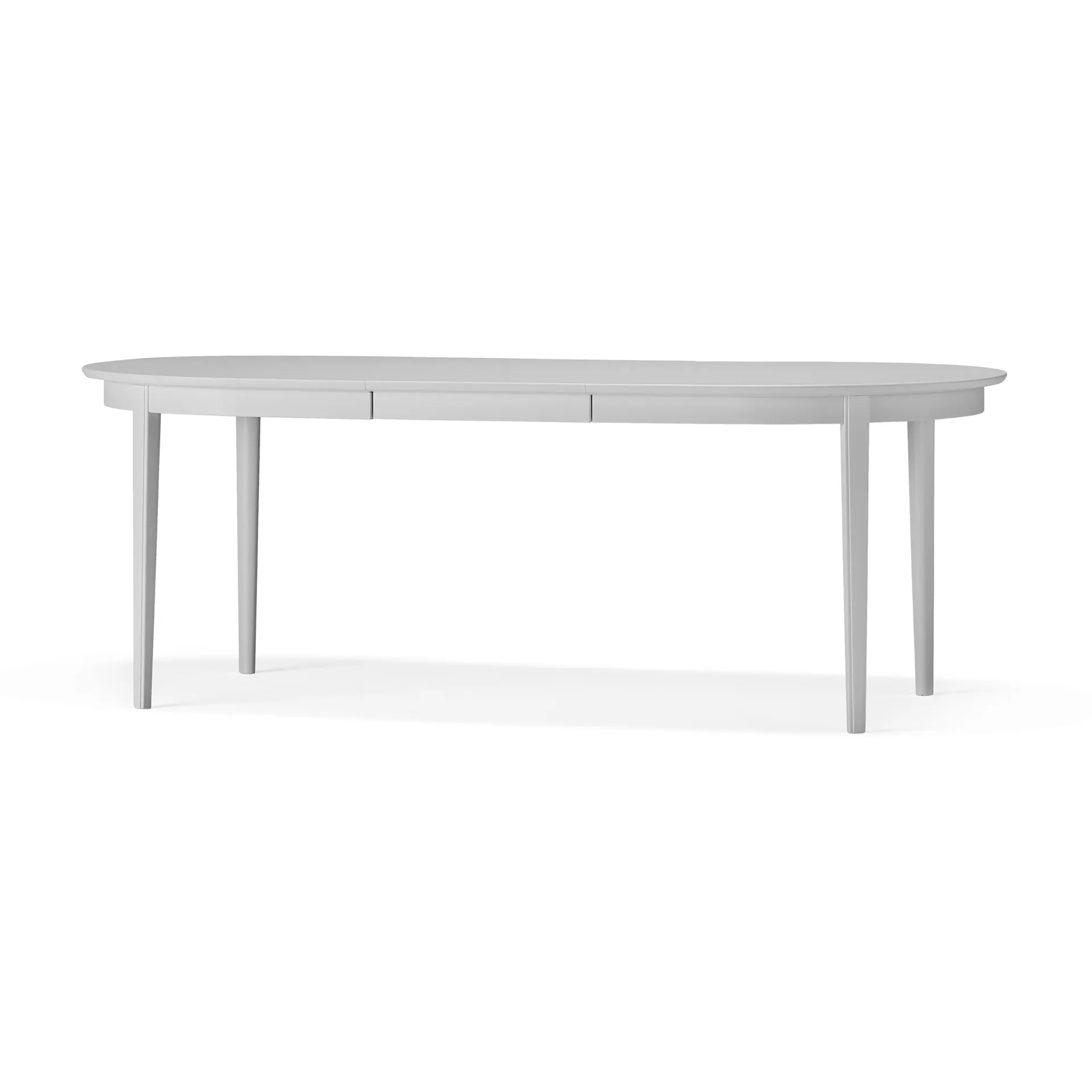 Mesa de jantar diária 160x100 cm, Bétula cinzento claro 51, 1 inserção  Stolab