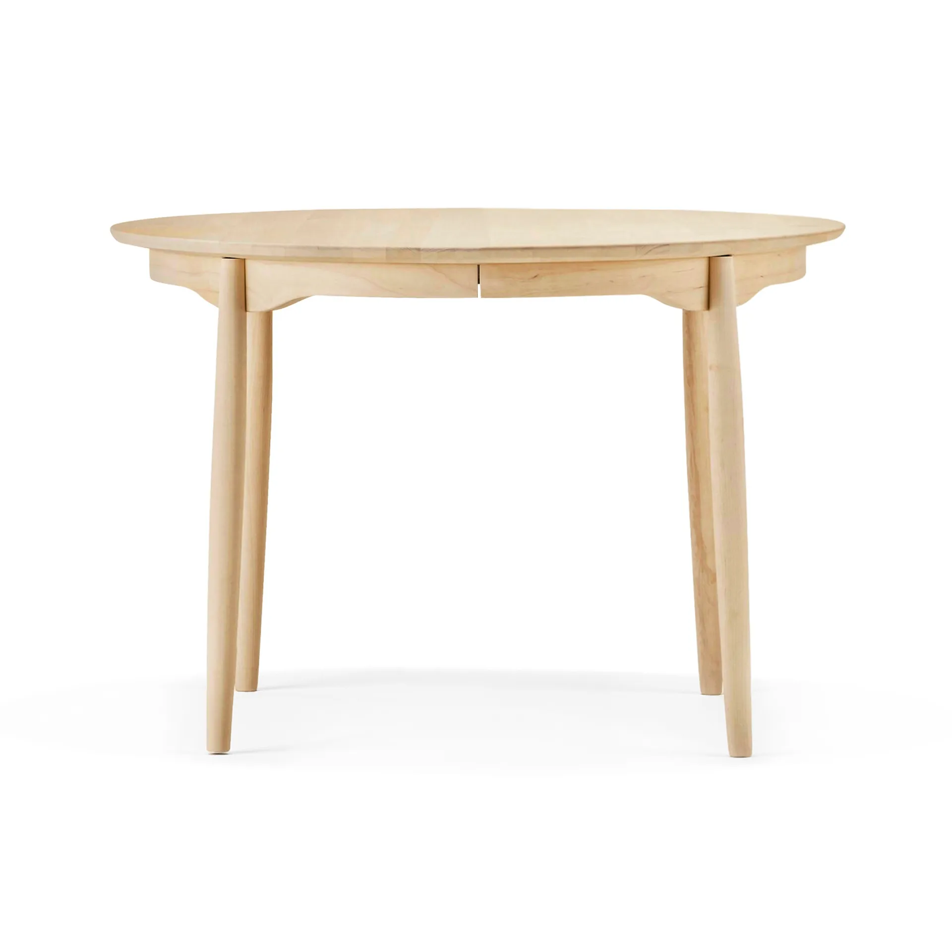 Mesa de jantar tampo fixo Carl Ø115 cm, Óleo natural de bétula Stolab
