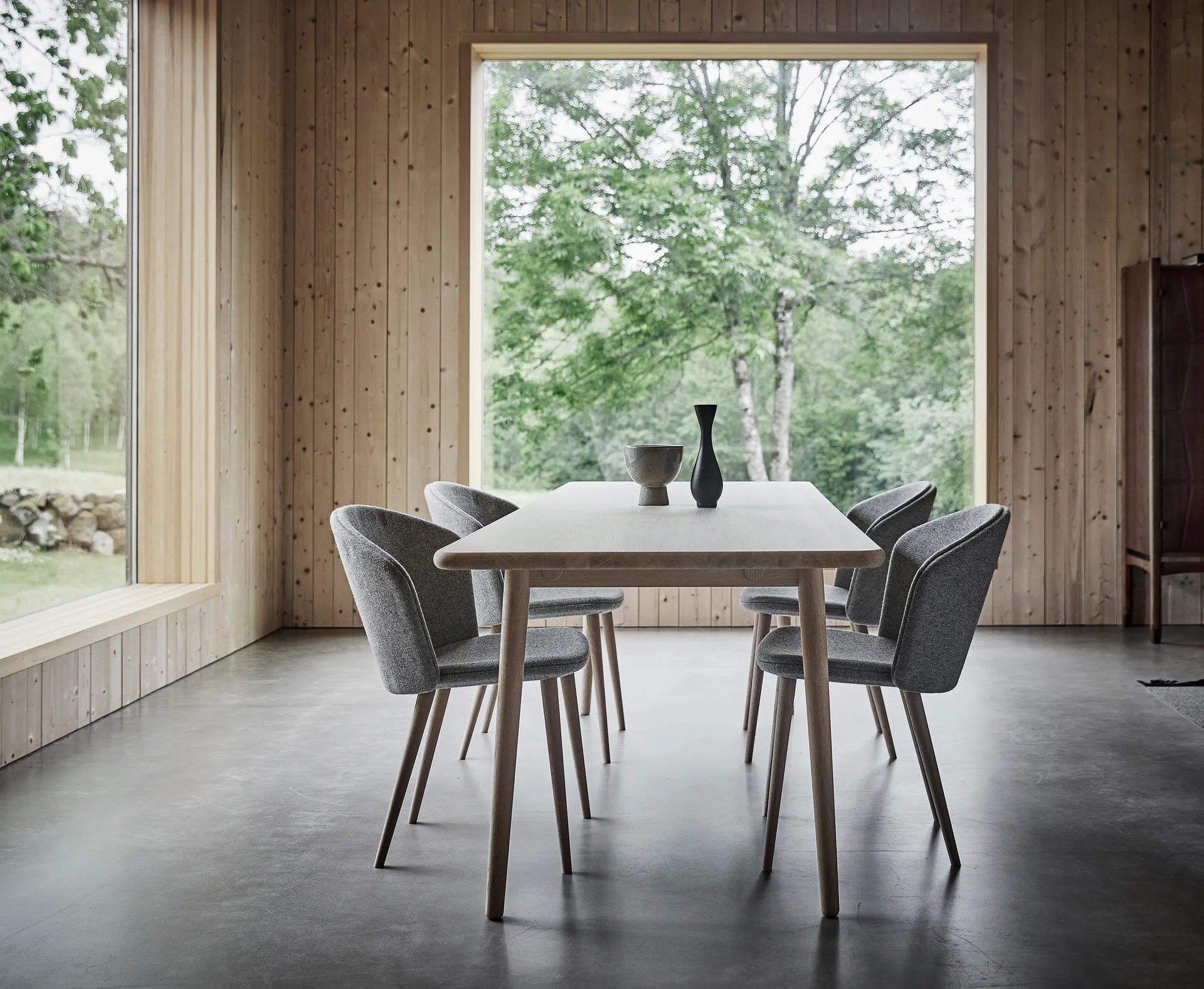 Mesa Miss Holly 235x100 cm, Óleo branco de bétula Stolab