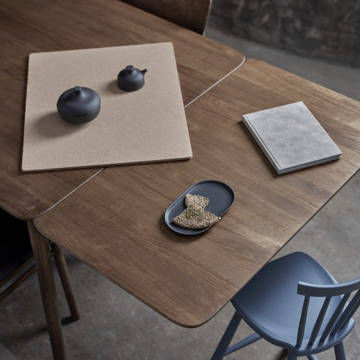 Mesa Prima Vista, Smoked carvalho 180x90 cm + 50 cm disk Stolab